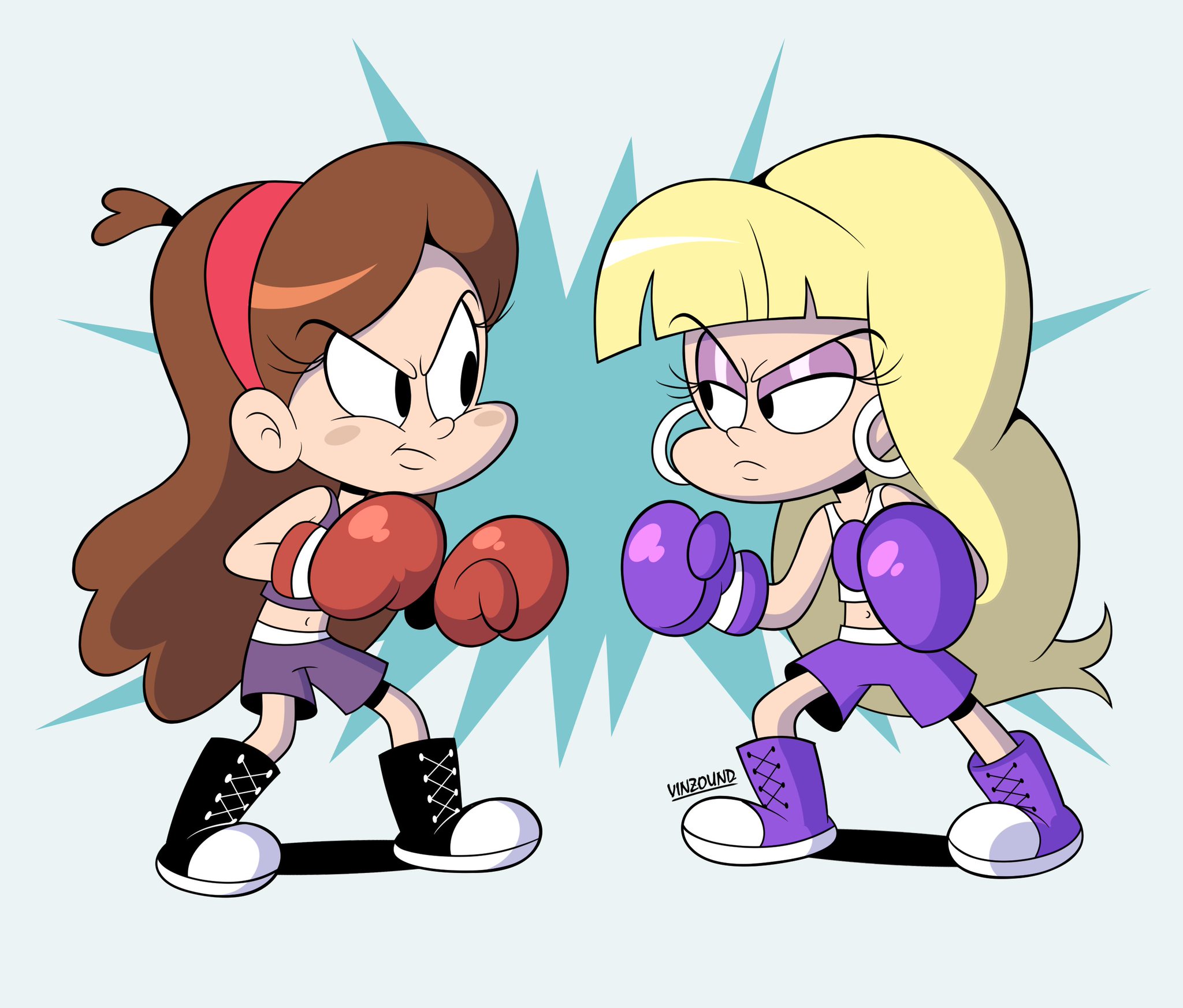 Mable Vs Mabel Pines Vs Pacifica Northwest (BOXING) - COMM by HeroSmacker on ...