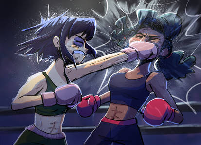 Noodle's Big Fight! (BOXING) - COMM