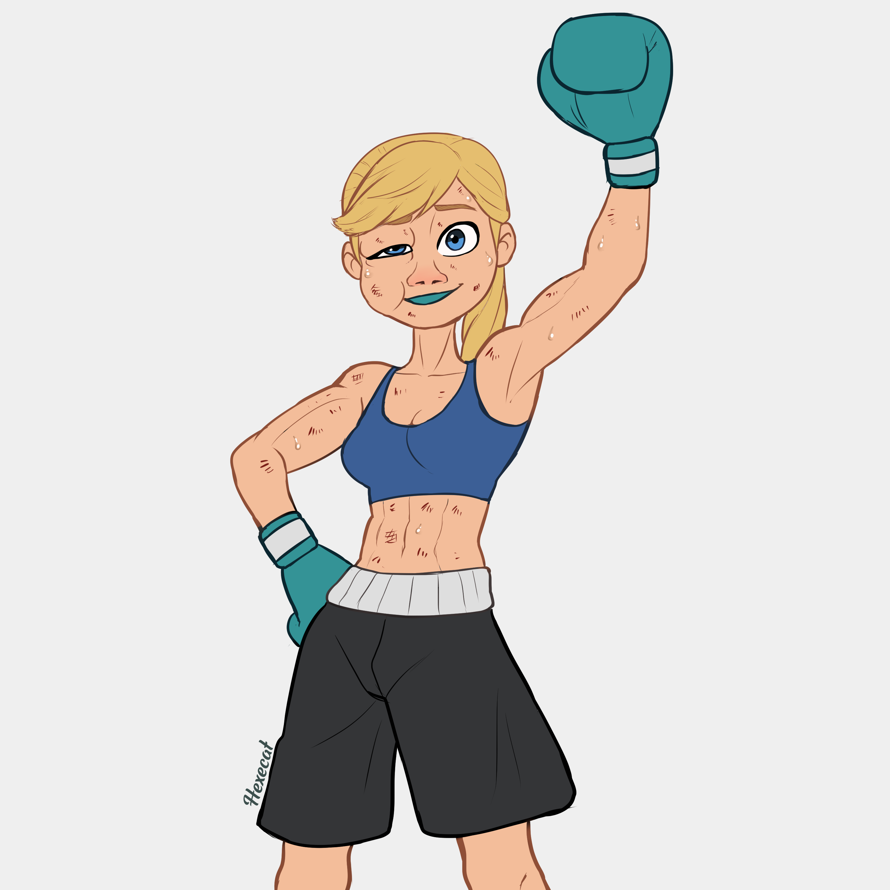 Riley's Victory (BOXING) - COMM by HeroSmacker on DeviantArt
