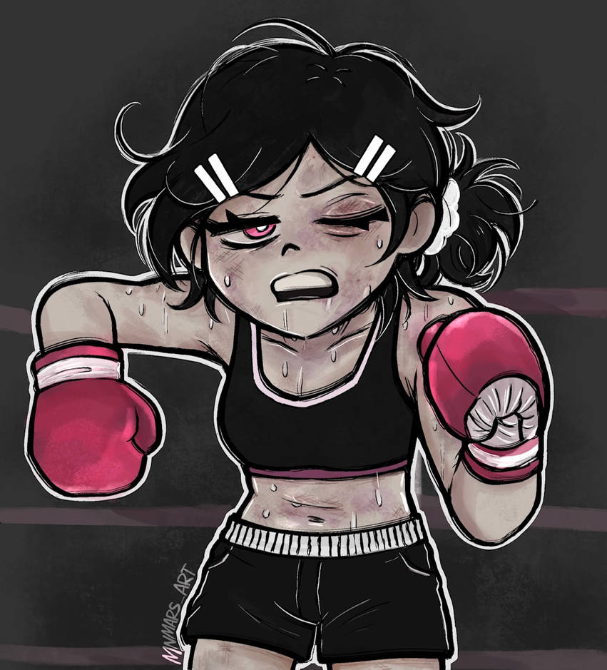 Ashley On The Ropes (BOXING) - COMM by HeroSmacker on DeviantArt