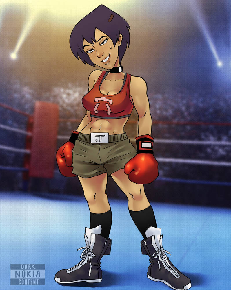 Boxing Jeff Deviantart Undergrads Jessie (BOXING) - COMM by HeroSmacker on DeviantArt