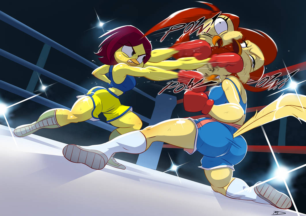 Violet Boxing Violeta Herrera Vs. Sailor Bird (BOXING) - COMM by HeroSmacker on ...
