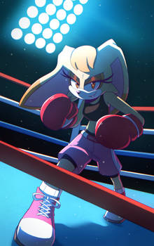 Vanilla the Rabbit (BOXING) - COMM