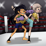 Jentry Chau Vs. Juniper Lee (KICKBOXNG) - COMM