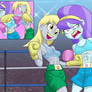 MLP: Derpy Vs. Aqua Blossom (BOXING) - COMM