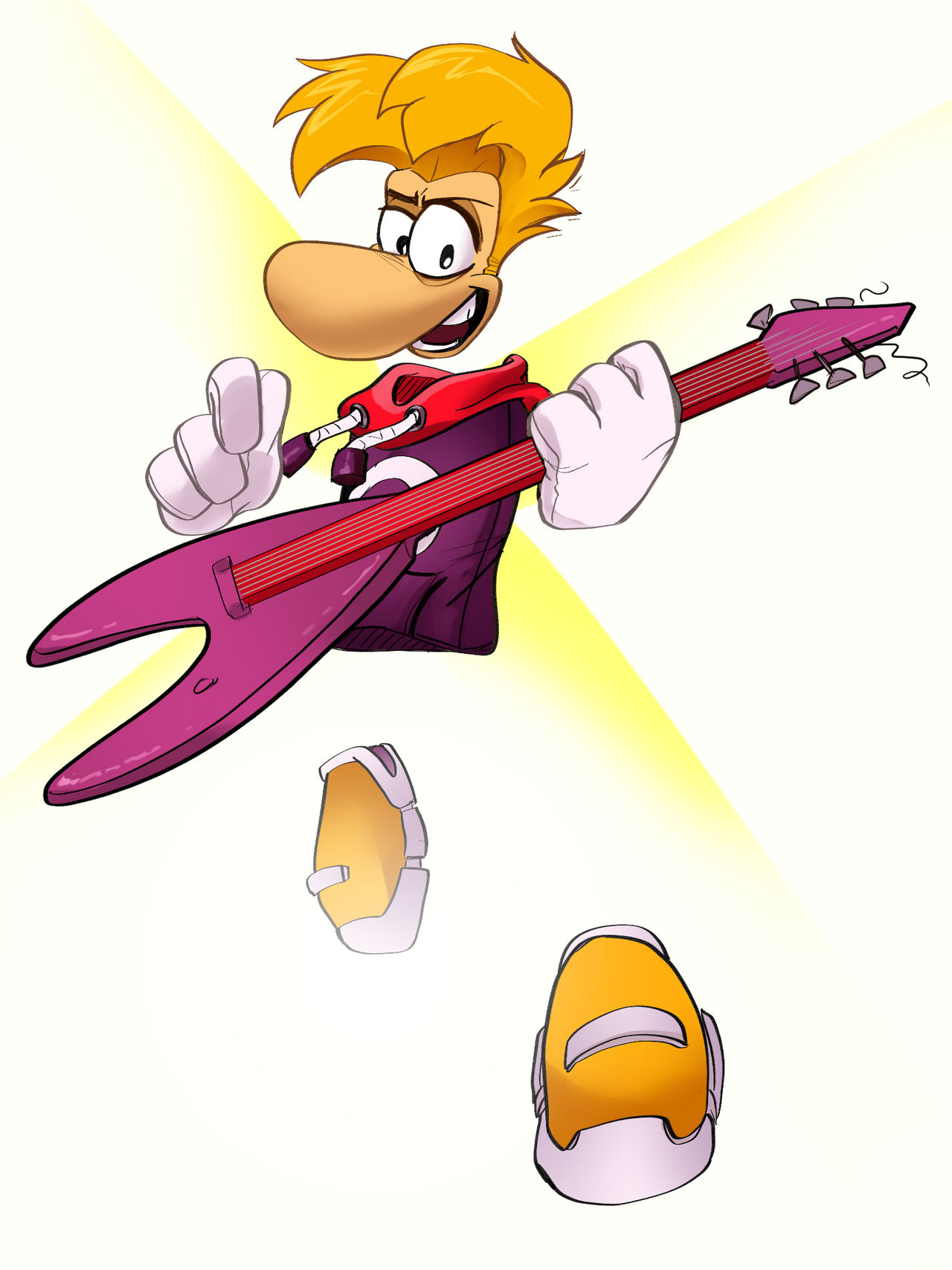 Pyjamas Rayman Rayman by Nightsi on DeviantArt