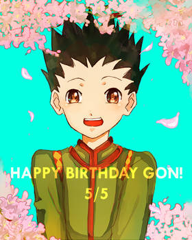 Happy Birthday Gon! 5/5/15