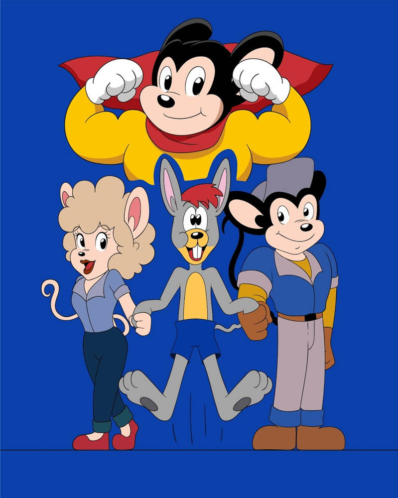 Mighty Mouse Cast by hellothere0035 on DeviantArt