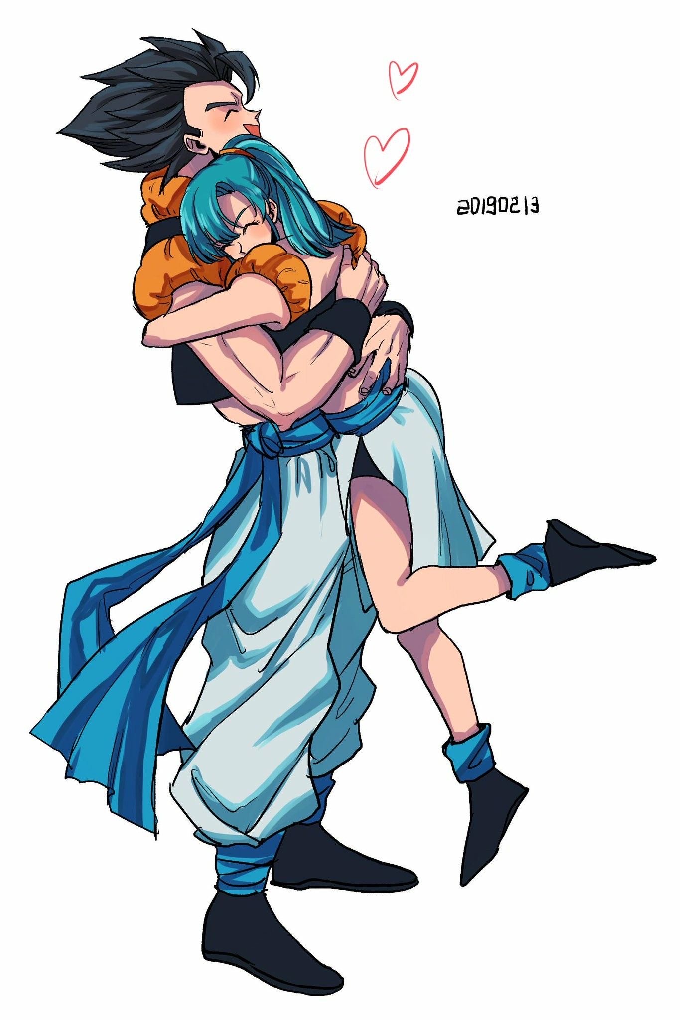 Gogeta X Bulchi by HitVez on DeviantArt