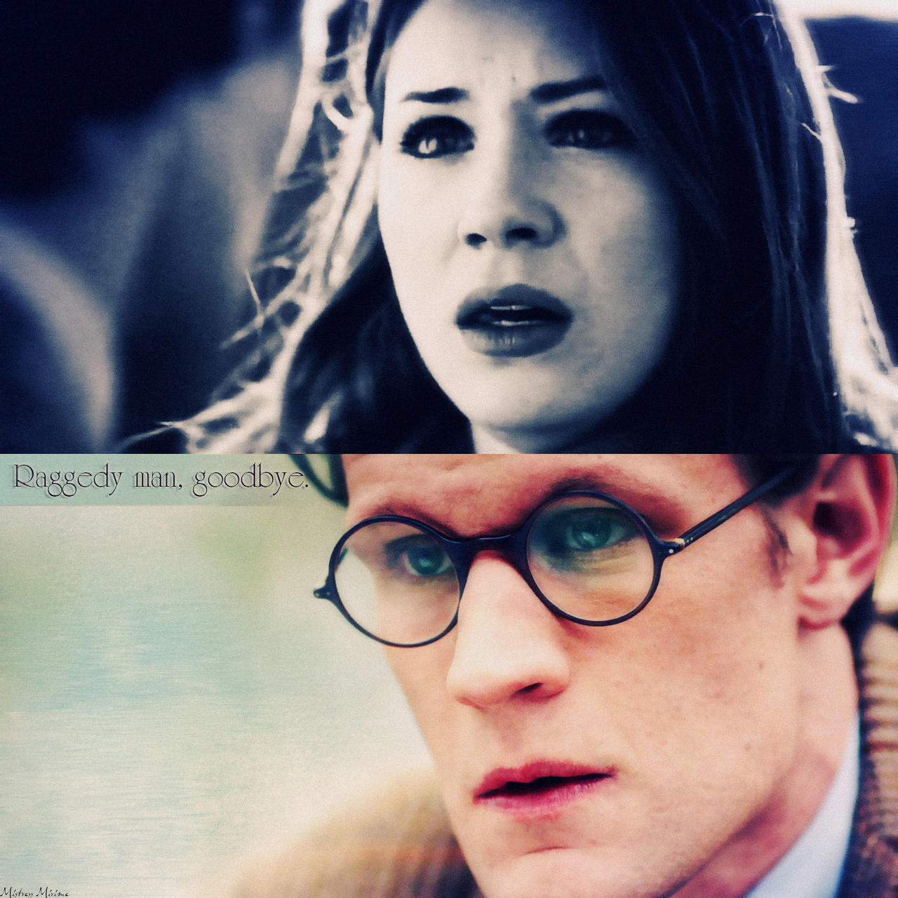 Goodbye Ragedy Mann Amy and Doctor. Raggedy man, goodbye. by MistressMirime on DeviantArt