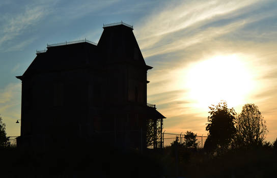 Bates Motel in Aldergrove, BC. - Sunset