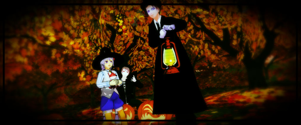 eine Familie halloween by Autumn-Lavelle
