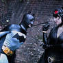 Batman and Catwoman Gotham fight