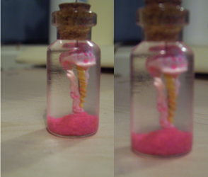 Jellyfish Charm Bottles