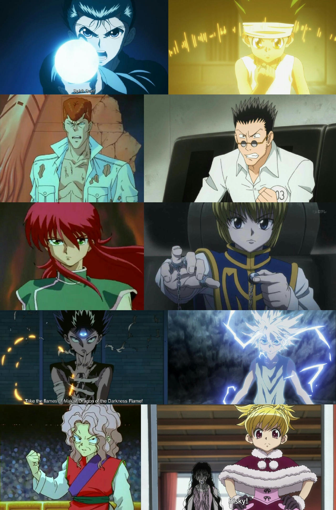 HUNTER X HUNTER É MELHOR QUE YU YU HUKUSHO POR QUE ? 