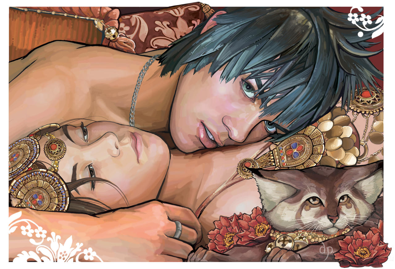 Peregrine and Fourja by Hullabaloo2