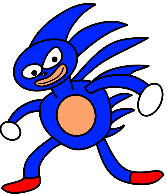 Sanic by TwistedProductions48 on DeviantArt