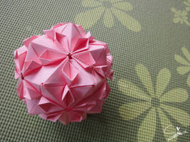 Origami Cherry Blossom Ball