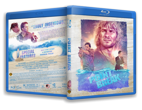 Point Break custom Blu-ray cover