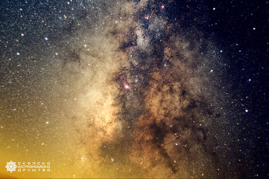 Deep in the center of Milky Way