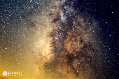 Deep in the center of Milky Way