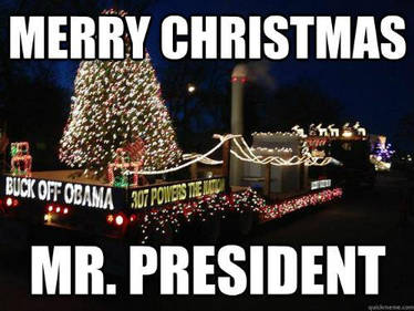 Wyoming - Merry Christmas to Obama-bin-Laden
