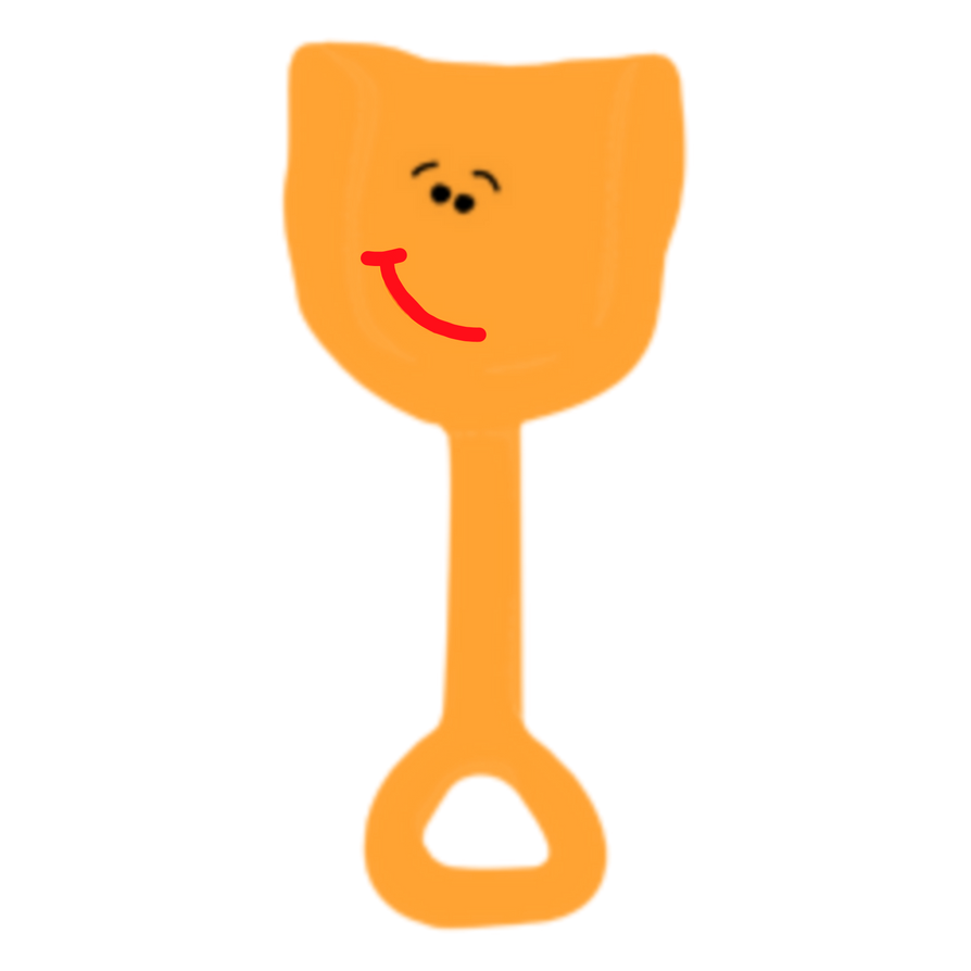 Blue%27s Clues Shovel %28Spade%29 2D (2) by SuperRocco10 on DeviantArt