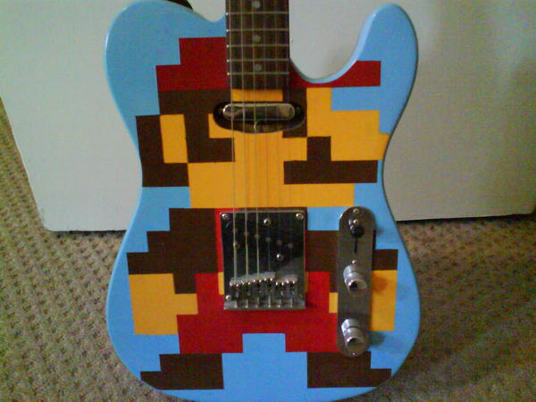 Retro Mario Telecaster