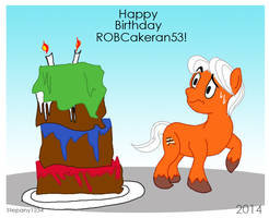 Happy B-Day ROBCakeran53!