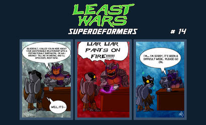 SUPERDEFORMERS - Least Wars # 14 SILVERDOLT