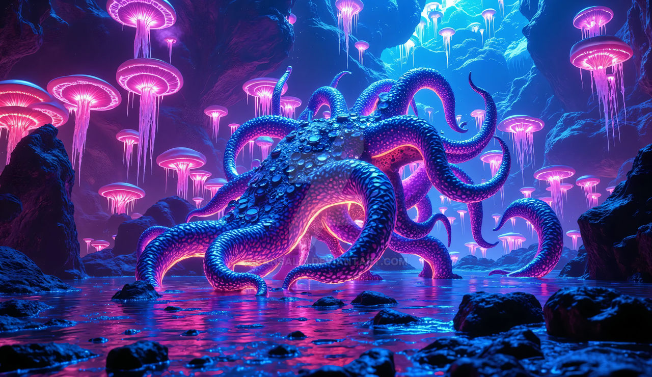 Spaceman Creature Sci-fi or Fantasy?-Mythical Space Creatures by pansaldi on DeviantArt