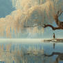 Whispering Willow Reflection