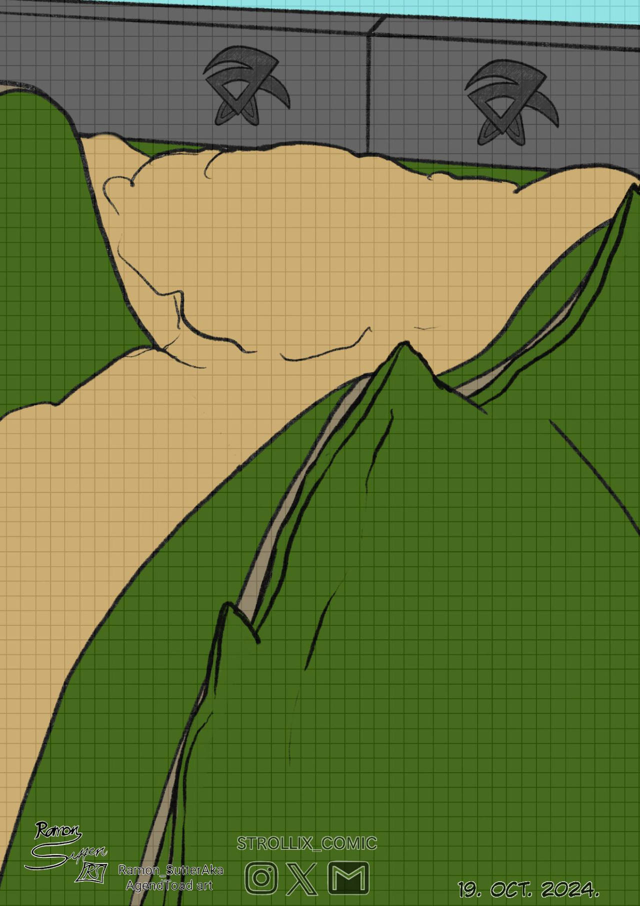 STROLLIX Inktober part 19 Ridge by AgendToadTheGoat on DeviantArt