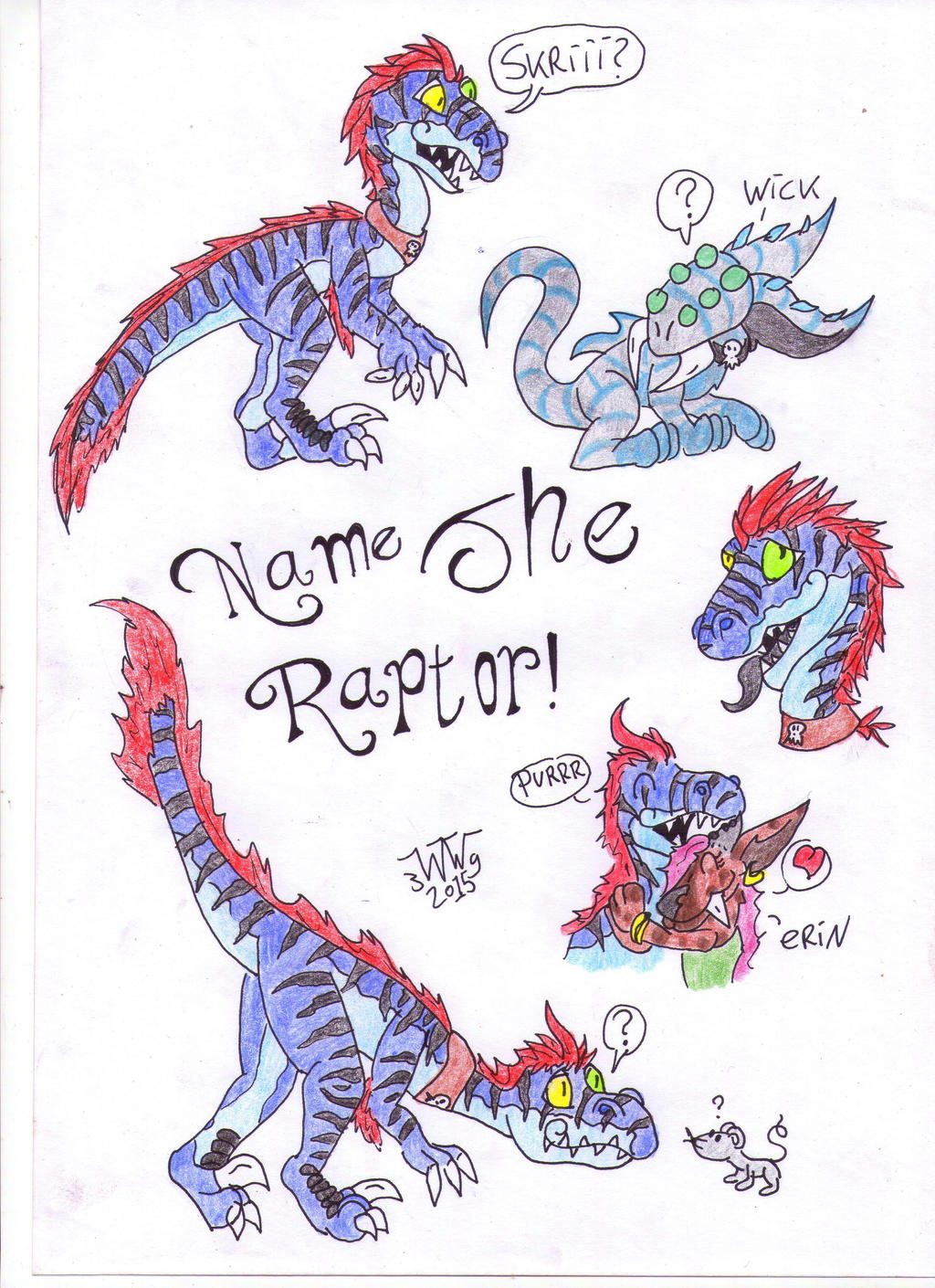 Kids Raptor Names Name the Raptor! by WereWolf39 on DeviantArt