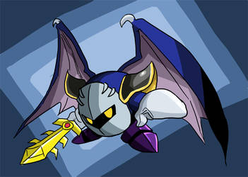 Meta Knight by Brinstar