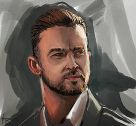 Justin Timberlake Speed Painting