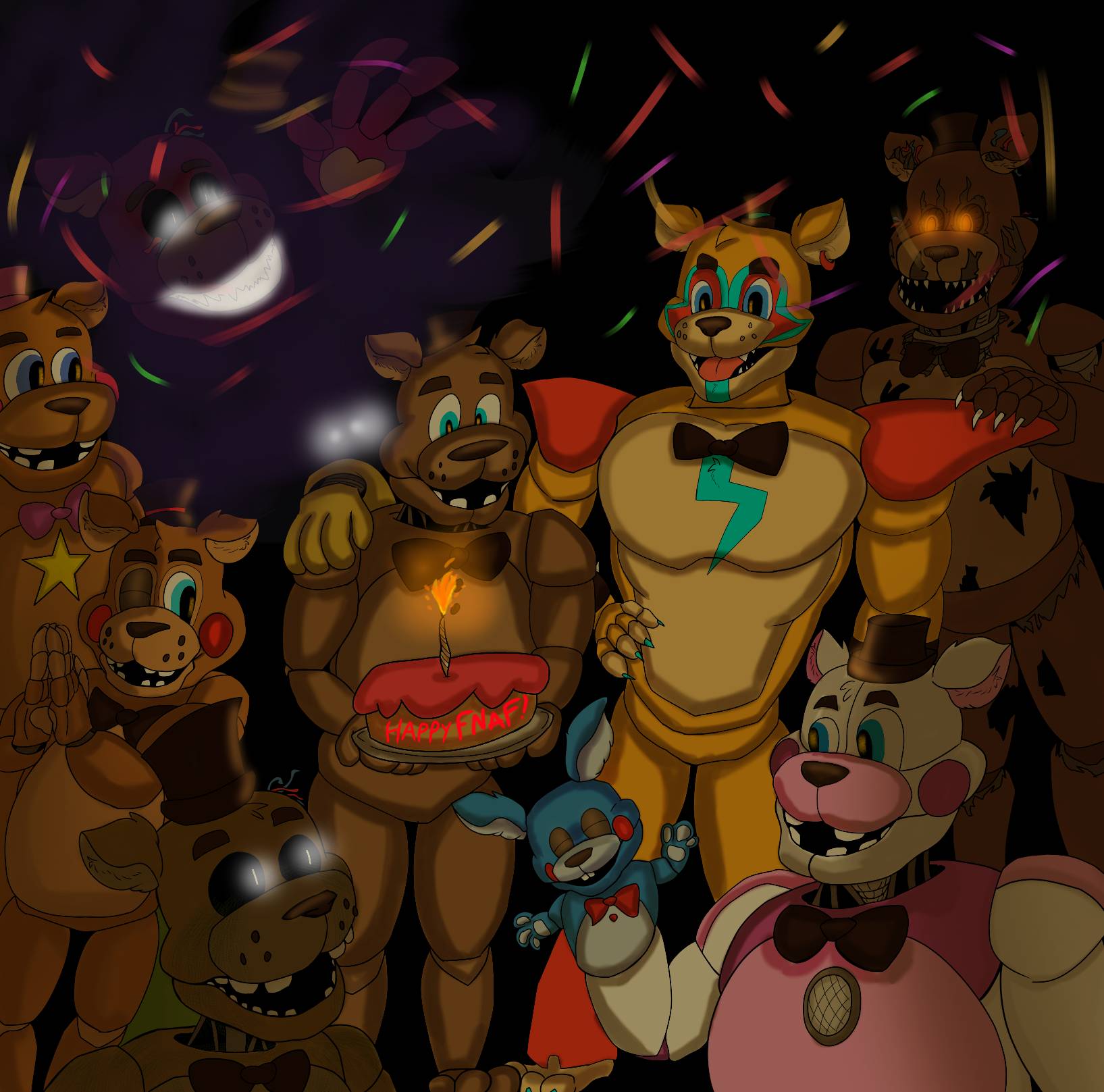 550 Anime Fnaf Fanart ideas in 2023