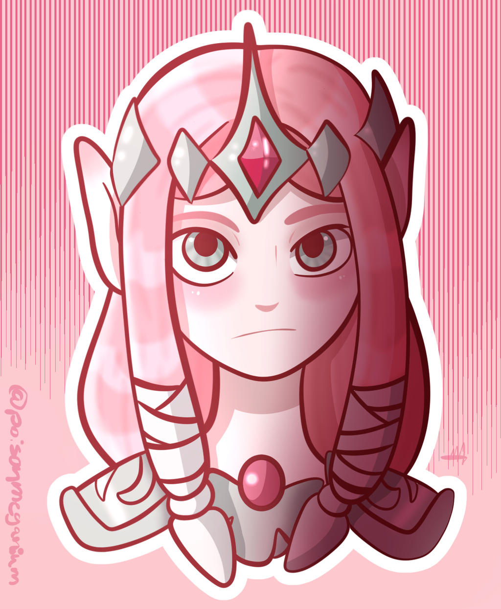 Pink Zelda by poisonmeganium on DeviantArt