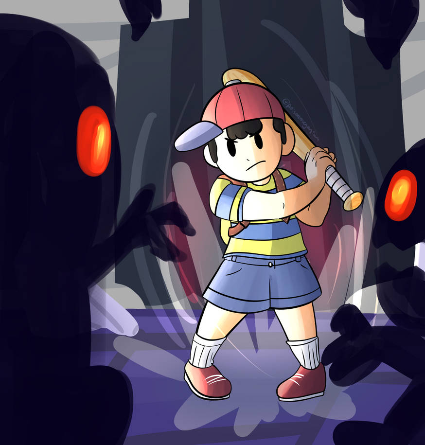 Ness by poisonmeganium on DeviantArt