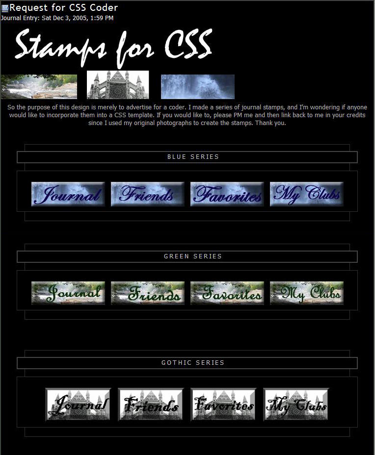 Stamps Designs: Need CSS Coder by cssdesigns on DeviantArt