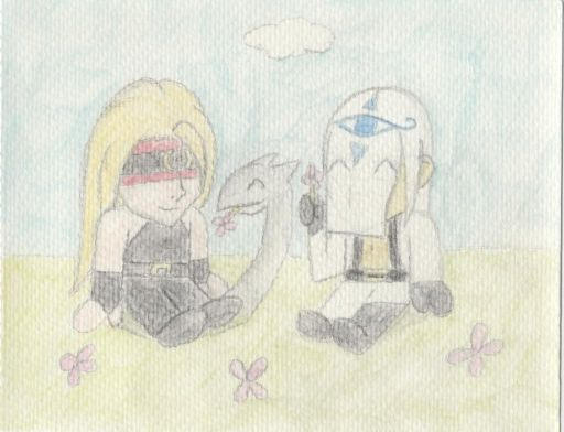 Chibi Zato+Venom with flowers by pyroclasm on DeviantArt