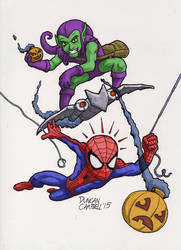 Spider-Man vs Green Goblin