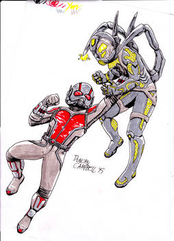 Ant-Man vs Yellow Jacket