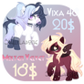 Adoptable Duo! #20 [CLOSED]