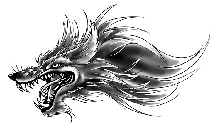 Small Wolf Head Tattoo Design By Yujiandhisboa On Deviantart