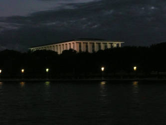 National Library By Night