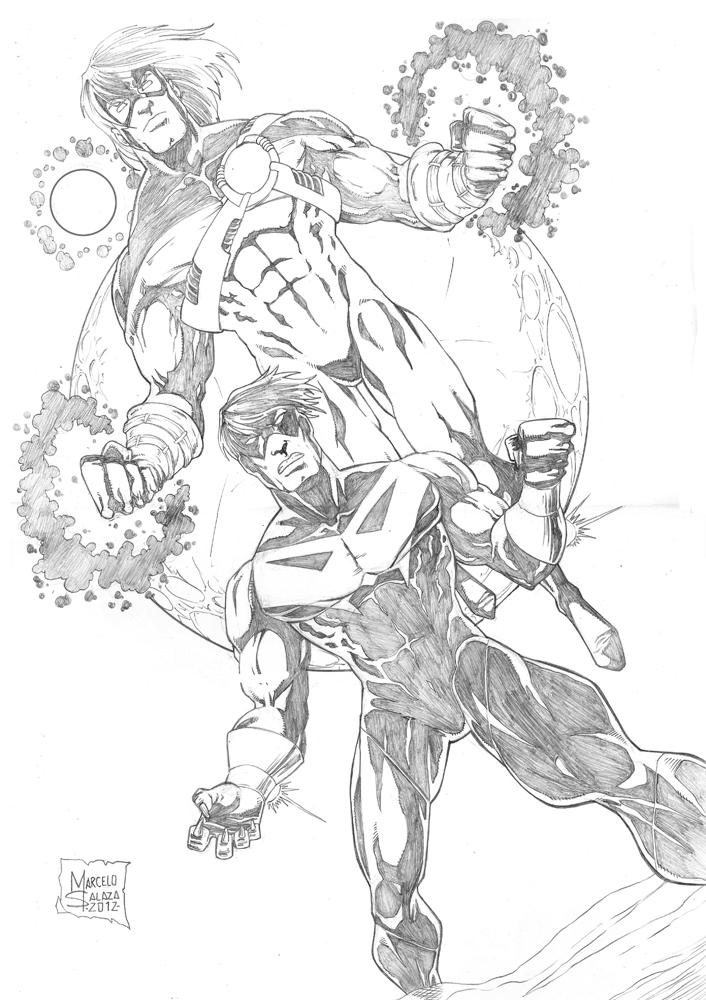 TRANSMUTOR and HOMEM characters brazilian hero. by msalaza on DeviantArt