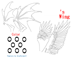 Insect Wings Template By ArnaTornwolf On DeviantArt