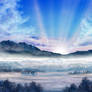 BG Stock 09 - Misty Sunrise