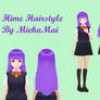 [Vroid] Hime Hairstyle